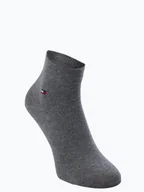 Skarpetki męskie - Tommy Hilfiger Skarpety pakowane po 2 szt. Mężczyźni Bawełna szary jednolity, 39-42 - miniaturka - grafika 1