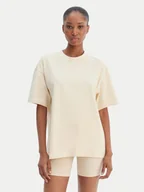 Koszulki i topy damskie - Reebok T-Shirt Reebok x Ewa Chodakowska Anka RK25611CCW Beżowy Relaxed Fit - miniaturka - grafika 1