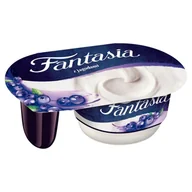 Kefiry, jogurty, maślanki - Danone - Fantasia deser kremowy z jagodami - miniaturka - grafika 1