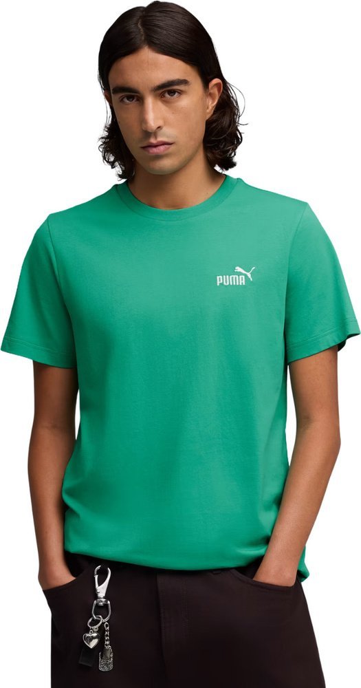 Puma Koszulka męska Puma ESS Small No.1 Logo Tees zielona 682535 40 S