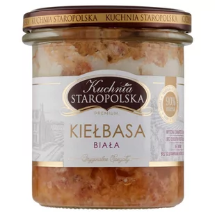 Kuchnia Staropolska Premium Kiełbasa biała 300 g - Pasztet i przetwory mięsne - miniaturka - grafika 1