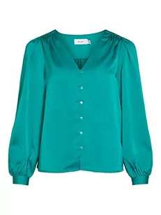 Vila Koszula damska z dekoltem w serek, Alhambra, 40 - Koszule damskie - miniaturka - grafika 1