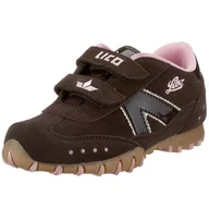 Buty dla dziewczynek - Lico Ariane V 150101, dziewczęce sneakersy, brązowe, (brązowo-różowe), brązowy, 29 EU - miniaturka - grafika 1
