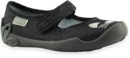 Balerinki /kapcie ze srebrną nitką na rzep 114X450 Blanca - Buty dla dziewczynek - miniaturka - grafika 1