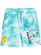 Spodenki damskie - COOL CLUB Szorty w kolorze turkusowo-białym - miniaturka - grafika 1