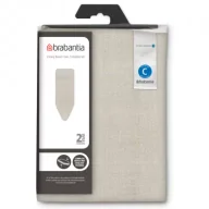 Deski do prasowania - Brabantia Pokrowiec na deskę C 124x45cm pianka 8 cm Denim Grey 236242 szary - miniaturka - grafika 1