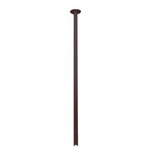 Podłużna lampa sufitowa sopel ALHA 9438 Dohar metalowy brązowy - Lampy sufitowe - miniaturka - grafika 1