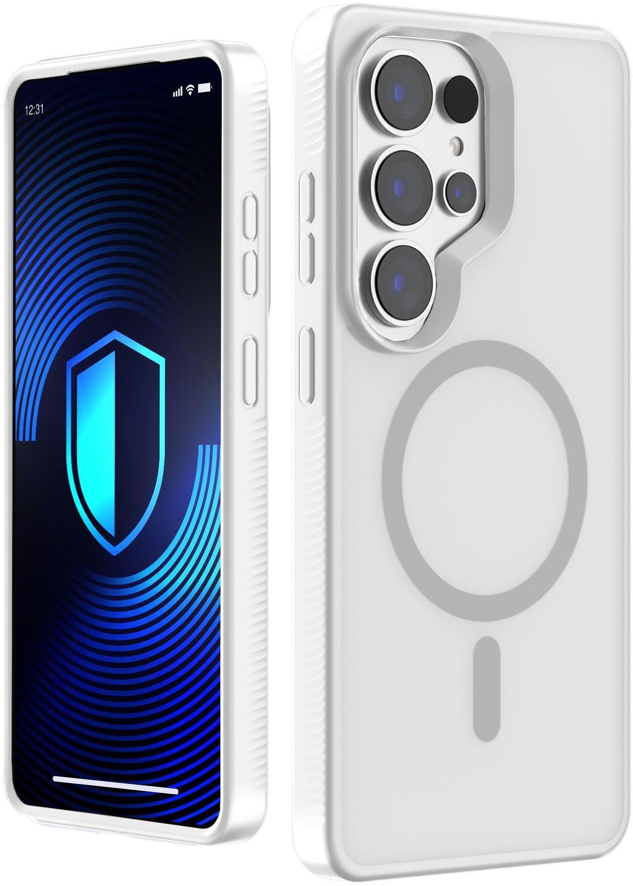 3MK Samsung Galaxy S25 Ultra - 3mk Hardy Hazy MagCase White