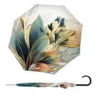 Parasole - Carbonsteel Long AC Golden - parasol strzelecki z trzonkiem dla kobiet - miniaturka - grafika 1