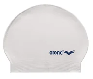 Pływanie - Czepek Pływacki Arena Unisex Soft White/Navy - miniaturka - grafika 1