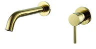 Baterie umywalkowe - Sea-Horse Bateria umywalkowa podtynkowa Peso BJJ320G Gold BJJ320G - miniaturka - grafika 1