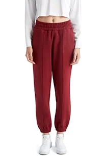 DeFacto Spodnie do biegania dla kobiet, damskie spodnie dresowe do joggingu, damskie (bordowe, 3XL), bordowy, 3XL - Spodnie damskie - miniaturka - grafika 1
