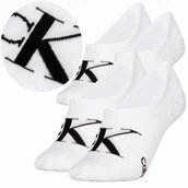 Skarpetki damskie - Calvin Klein Skarpetki Stopki 2 Pary 35-38 Ck Biały - miniaturka - grafika 1