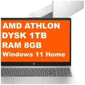 Laptopy - HP 15-fc0033ca / B46P0UA / AMD Athlon Silver / 8GB / 1TB / AMD Radeon / FullHD / Win 11 / SzaryB46P0UA - miniaturka - grafika 1