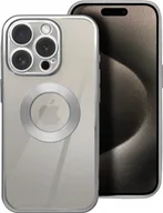 Etui i futerały do telefonów - OEM Futerał GLAM do IPHONE 16 Pro Max srebrny - miniaturka - grafika 1