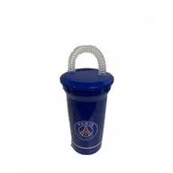 Kubki dla dzieci - Kubek Bidon ze słomką 430ml PSG Paris Saint Germain - miniaturka - grafika 1