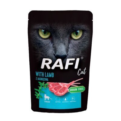 Karma dla kota RAFI Cat Adult z jagnięciną 100 g