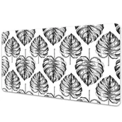 Podkładki pod mysz - Podkładka pod mysz i klawiaturę Monstera 90x45 cm - miniaturka - grafika 1