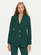 Marynarki i żakiety damskie - Maryley Marynarka 24IB156/43GU Zielony Regular Fit - miniaturka - grafika 1