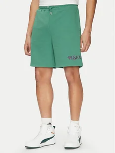 Fila Szorty sportowe Lamswaarde FAM0909 Zielony Regular Fit - Spodenki męskie - miniaturka - grafika 1