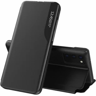 Eco Leather View Case elegancki futerał etui z klapką i funkcją podstawki Samsung Galaxy A32 5G czarny - Etui i futerały do telefonów - miniaturka - grafika 1