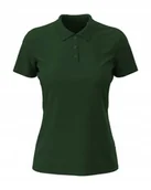 Koszulki i topy damskie - Koszulka damska polo T-shirt Polówka Stedman ST9160 Bottle Green XS - miniaturka - grafika 1