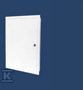 karwasz Drzwiczki rewizyjne 450x450mm z zamkiem 45x45/Z/ 45x45&quot;&quot;&quot;&quot;Z&quot;&quot;&quot;&q - Drzwiczki i klapy rewizyjne - miniaturka - grafika 1