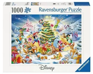 Ravensburger, Puzzle 1000: Disney - Boże Narodzenie (12000651). Wiek: 14+ - Puzzle - miniaturka - grafika 1