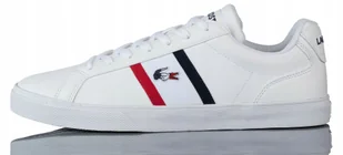 Buty Męskie Lacoste Lerond Pro 123 1 Cma Wht/nvy/red R-44,5 - Buty sportowe męskie - miniaturka - grafika 1
