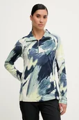 Bluzy damskie - Columbia bluza sportowa Glacial IV kolor turkusowy wzorzysta 1802161 - miniaturka - grafika 1