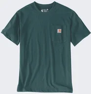 Koszulki męskie - Koszulka Carhartt Dearborn Relax Pocket Greenstone - miniaturka - grafika 1