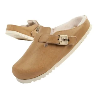 Kapcie Scholl Grace F310141171 beżowy - Klapki i japonki damskie - miniaturka - grafika 1