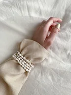 Bransoletki - Bransoletka z Muszelek na Rękę ANDA - miniaturka - grafika 1