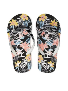 Roxy Japonki ARGL100264 Czarny - Buty dla dziewczynek - miniaturka - grafika 1