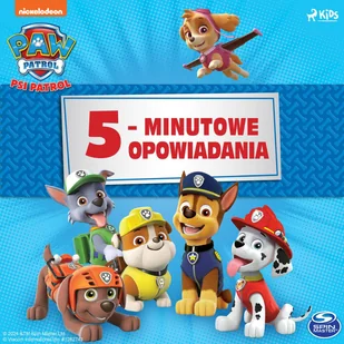 Psi Patrol. 5–minutowe opowiadania - Audiobooki dla dzieci i młodzieży - miniaturka - grafika 1