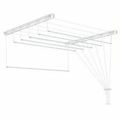 Suszarki na ubrania - Suszarka sufitowa 6 x 130 cm - miniaturka - grafika 1