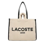 Torebki damskie - Torebka Lacoste NU5117HX Écru - miniaturka - grafika 1