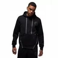 Swetry męskie - BLUZA MĘSKA NIKE JORDAN PSG DZ2923-010 CZARNA r. XS - miniaturka - grafika 1