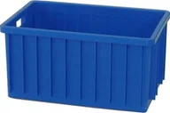 Pojemniki przemysłowe - Artech Pojemnik magazynowy, wym. 60 x 40 cm, kolor, atest na kontakt z żywnością niebieski - miniaturka - grafika 1