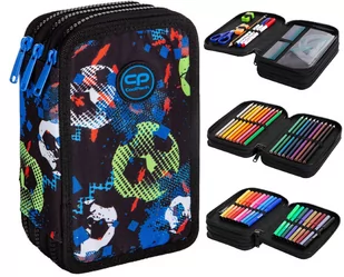 CoolPack Piórnik z wyposażeniem Jumper 3 Football piłka D067336 - Piórniki - miniaturka - grafika 2