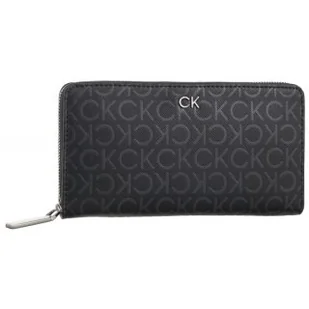 Portfel CK Daily XL Zip Around Mono Black Monogram Pu K60K612442 0GM (CK533-a) Calvin Klein - Portfele - miniaturka - grafika 1