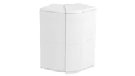 Kanały kablowe - OBO Bettermann Naroże zewnętrzne ruchome RAPID 45-2 140x88x88 GK-AH53130RW białe 6113230 6113230 - miniaturka - grafika 1