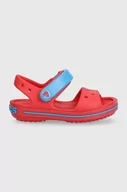 Buty dla dziewczynek - Crocs sandały Crocband 12856 kolor czerwony - miniaturka - grafika 1