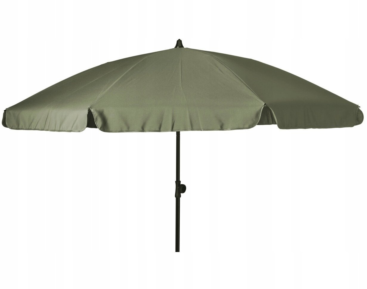 Koopman Parasol ogrodowy z aluminium i tkaniny UV zielony 185x235cm