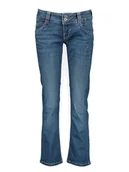 Spodnie damskie - Pepe Jeans Dżinsy "Iconic" - Slim fit - w kolorze niebieskim - miniaturka - grafika 1