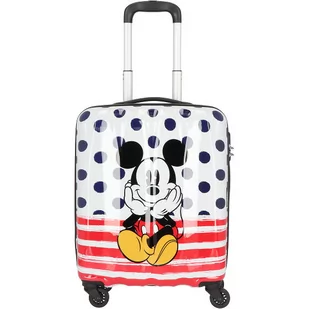 American Tourister Disney Legends Walizka kabinowa na 4 kółkach 55 cm mickey-blue-dots 92699-9072 - Walizki - miniaturka - grafika 1