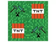 Dekoracje i nakrycia stołu na imprezę - Congee.pl Serwetki urodzinowe Piksele - 33 cm - 20 szt. S33-PIK1 - miniaturka - grafika 1