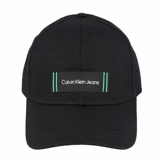 Czapki męskie - Calvin Klein Jeans Park Culture Czapka z daszkiem 29 cm black - grafika 1