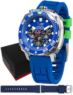 Zegarki męskie - Zegarek Vostok Europe VK67-650A720S Systema Periodicum Hydrogen - miniaturka - grafika 1