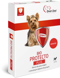 Over Zoo Obroża BIO PROTECTO Plus dla psów małych 35cm 22929-uniw - Artykuły przeciw pasożytom - miniaturka - grafika 1